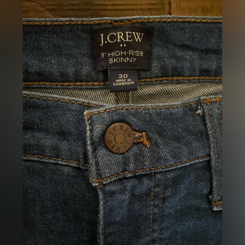 J. Crew Women’s High Rise Stretch Denim Jean, 30 - Picture 6 of 9